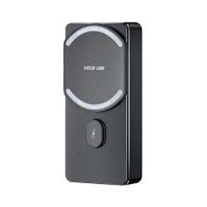 Image de Batterie externe Milton Green Lion 10 000 mAh, compatible MagSafe, charge sans fil 15 W